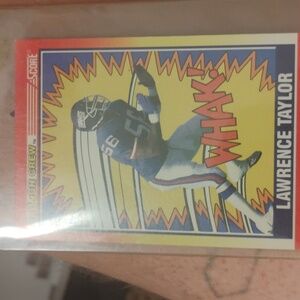 Lawrence Taylor crunch crew card